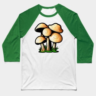 Mushroom Cluster 07 Baseball T-Shirt